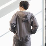 クリーンプラススウェットスナップボタンパーカー【防汚（食品汚れ）、UVカット】 | coen【men】 | 詳細画像18 