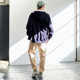 クリーンプラススウェットスナップボタンパーカー【防汚（食品汚れ）、UVカット】 | coen【men】 | 詳細画像21 