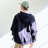 クリーンプラススウェットスナップボタンパーカー【防汚（食品汚れ）、UVカット】 | coen【men】 | 詳細画像24 