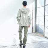 クリーンプラススウェットスナップボタンパーカー【防汚（食品汚れ）、UVカット】 | coen【men】 | 詳細画像8 