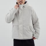 LT.GRAY | ヒートシェルターフードブルゾン【保温性、撥水性、帯電防止（裏生地）】 | coen【men】