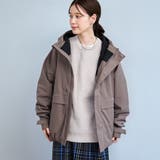 MOCA | ヒートシェルターフードブルゾン【保温性、撥水性、帯電防止（裏生地）】 | coen【men】