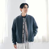ヒートシェルタージップアップブルゾン【保温性、撥水性、帯電防止（裏地）】 | coen【men】 | 詳細画像2 