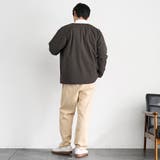 ウィンドブロックノーカラーカーデ【撥水、防風、抗菌防臭（中綿）】 | coen【men】 | 詳細画像10 