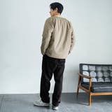 ウィンドブロックノーカラーカーデ【撥水、防風、抗菌防臭（中綿）】 | coen【men】 | 詳細画像14 