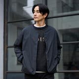 ウィンドブロックノーカラーカーデ【撥水、防風、抗菌防臭（中綿）】 | coen【men】 | 詳細画像2 