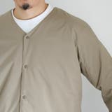 ウィンドブロックノーカラーカーデ【撥水、防風、抗菌防臭（中綿）】 | coen【men】 | 詳細画像21 