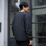 ウィンドブロックノーカラーカーデ【撥水、防風、抗菌防臭（中綿）】 | coen【men】 | 詳細画像3 