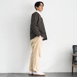 ウィンドブロックノーカラーカーデ【撥水、防風、抗菌防臭（中綿）】 | coen【men】 | 詳細画像9 