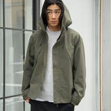 OLIVE | 【撥水・防風】ウインドブロックシェルターフードブルゾン | coen【men】