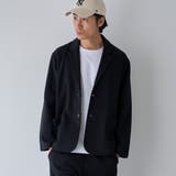 BLACK | 【抗菌防臭・防汚(食品汚れ)】クリーンプラステーラードジャケット | coen【men】