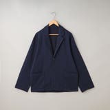 NAVY | 【抗菌防臭・防汚(食品汚れ)】クリーンプラステーラードジャケット | coen【men】