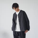 ハイカーテックノーカラージャケット【防シワ/ストレッチ/撥水/ウォッシャブル】 | coen【men】 | 詳細画像12 