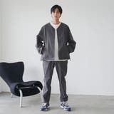 ハイカーテックノーカラージャケット【防シワ/ストレッチ/撥水/ウォッシャブル】 | coen【men】 | 詳細画像3 