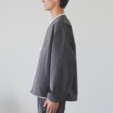 ハイカーテックノーカラージャケット【防シワ/ストレッチ/撥水/ウォッシャブル】 | coen【men】 | 詳細画像21 