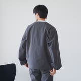 ハイカーテックノーカラージャケット【防シワ/ストレッチ/撥水/ウォッシャブル】 | coen【men】 | 詳細画像6 