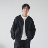 ハイカーテックノーカラージャケット【防シワ/ストレッチ/撥水/ウォッシャブル】 | coen【men】 | 詳細画像8 