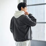 ハイカーテックブルゾン【防シワ/ストレッチ/撥水/ウォッシャブル】 | coen【men】 | 詳細画像12 