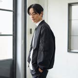 ハイカーテックブルゾン【防シワ/ストレッチ/撥水/ウォッシャブル】 | coen【men】 | 詳細画像4 