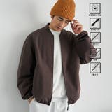 DK.BROWN | ハイカーテックブルゾン【防シワ/ストレッチ/撥水/ウォッシャブル】 | coen【men】