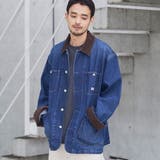 NAVY | SMITH'S（スミス）別注デニムカバーオール | coen【men】