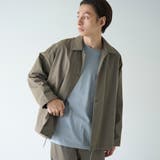 OLIVE | ストレッチテックナイロンカバーオール【ストレッチ、はっ水、耐摩耗性、UVカット】 | coen【men】