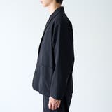 ストレッチテックナイロンテーラードジャケット【ストレッチ、はっ水、耐摩耗性、UV… | coen【men】 | 詳細画像4 