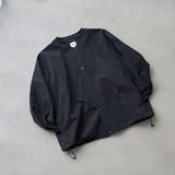 ストレッチテックナイロンノーカラージャケット【ストレッチ、はっ水、耐摩耗性、UV… | coen【men】 | 詳細画像12 