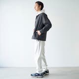 ストレッチテックナイロンノーカラージャケット【ストレッチ、はっ水、耐摩耗性、UV… | coen【men】 | 詳細画像19 