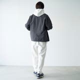 ストレッチテックナイロンノーカラージャケット【ストレッチ、はっ水、耐摩耗性、UV… | coen【men】 | 詳細画像20 