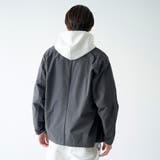 ストレッチテックナイロンノーカラージャケット【ストレッチ、はっ水、耐摩耗性、UV… | coen【men】 | 詳細画像22 