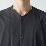 ストレッチテックナイロンノーカラージャケット【ストレッチ、はっ水、耐摩耗性、UV… | coen【men】 | 詳細画像6 