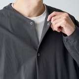 ストレッチテックナイロンノーカラージャケット【ストレッチ、はっ水、耐摩耗性、UV… | coen【men】 | 詳細画像7 