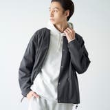 DK.GRAY | ストレッチテックナイロンノーカラージャケット【ストレッチ、はっ水、耐摩耗性、UV… | coen【men】