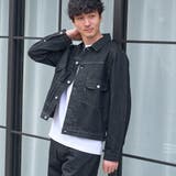 BLACK | 【C.DENIMS】トラッカーデニムジャケット | coen【men】