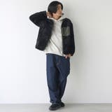 【保温性/裏地付き】ダイヤモンドキルトシャギーブルゾン | coen【men】 | 詳細画像10
