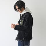 【保温性/裏地付き】ダイヤモンドキルトシャギーブルゾン | coen【men】 | 詳細画像13