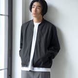 BLACK | 【撥水】ボンバーブルゾンジャケット | coen【men】