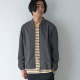 DK.GRAY | 【撥水】ボンバーブルゾンジャケット | coen【men】