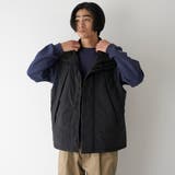 ナイロンタスランスタンドカラー中綿ベスト | coen【men】 | 詳細画像5 