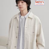 SMITH’S（スミス）別注カバーオールジャケット（オフホワイト／ブラック） | coen【men】 | 詳細画像1 