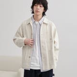 SMITH’S（スミス）別注カバーオールジャケット（オフホワイト／ブラック） | coen【men】 | 詳細画像2 