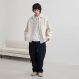 SMITH’S（スミス）別注カバーオールジャケット（オフホワイト／ブラック） | coen【men】 | 詳細画像4 