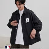 BLACK | MLB別注 花札バックプリントコーチジャケット | coen【men】