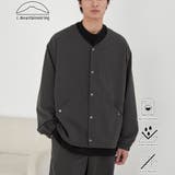 DK.GRAY | 【C.Mt】NOCOLLAR JACKET | coen【men】