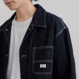 SMITH’S（スミス）別注デニムカバーオールジャケット（コバルト／ネイビー） | coen【men】 | 詳細画像15 