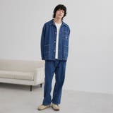 SMITH’S（スミス）別注デニムカバーオールジャケット（コバルト／ネイビー） | coen【men】 | 詳細画像6 