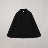 BLACK | タイプライターシャツカバーオール | coen【men】