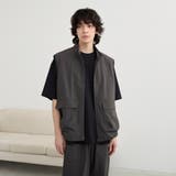【C.Mt】AIRCOメッシュストレッチベスト 通気性/防しわ機能付き | coen【men】 | 詳細画像5