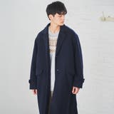NAVY | ビッグシルエットチェスターコート | coen OUTLET